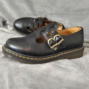Dr. Martens Double Leather Strap Mary Janes